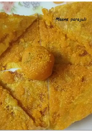 A picture of Laddoo paratha.