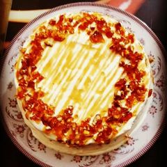 A picture of Caramel Three Milk Cake🎂.