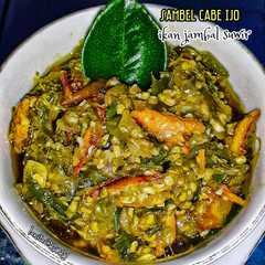 A picture of Sambel Cabe Ijo Ikan Jambal Suwir.