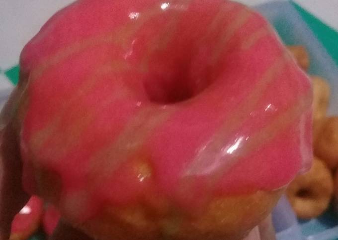 Donat Empuk Toping Glaze