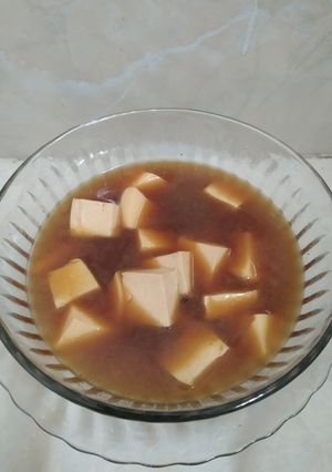 Foto resep Sop tahu kecap