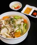 Canh mọc nấm thanh mát