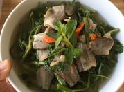 A picture of canh chua cá khô