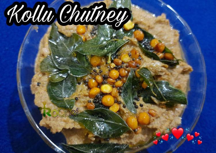 Recipe of Perfect Kollu Chutney