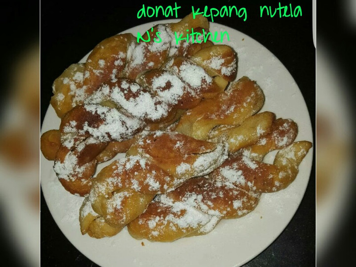 Resep Donat kepang nutela yang Bisa Manjain Lidah