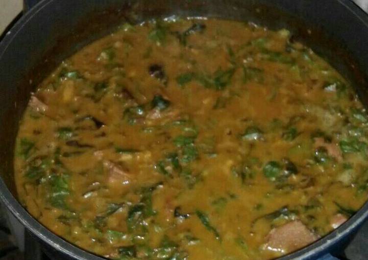 Recipe of Quick Oha soup