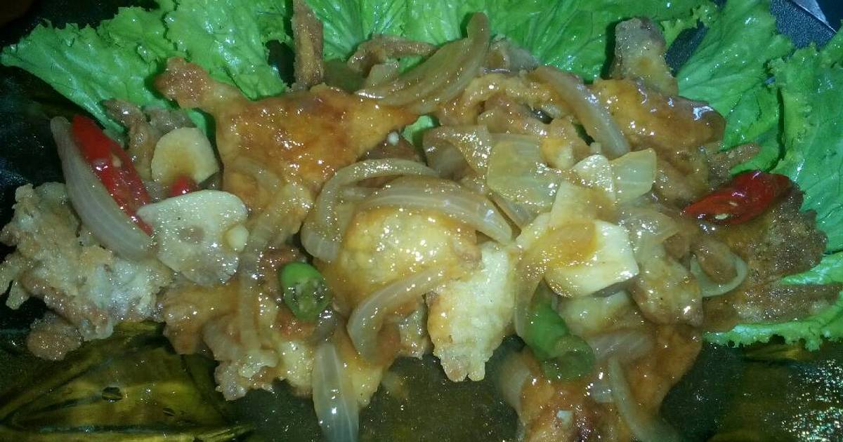 Resep Jamur Crispy Asam Manis Pedas Oleh Reni Ulfah Nurani Cookpad