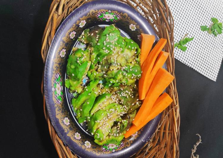 Simple Way to Prepare Speedy Sesame Avocado