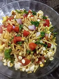 पॉपकॉर्न भेल (Popcorn bhel recipe in Hindi) रेसिपी मुख्य फोटो