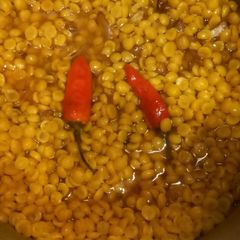 A picture of Fried dal chana.