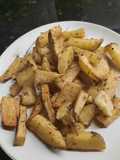 Papas condimentadas en airfryde