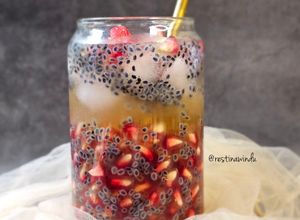 Foto resep Es Segar Delima Merah