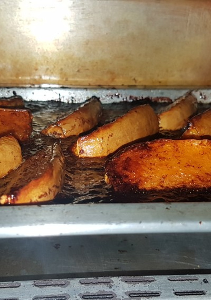 Una foto de Calabaza al horno. Postre riquísimo