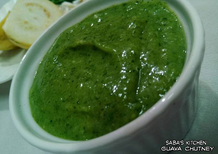 Recipe of Homemade Guava Chutney