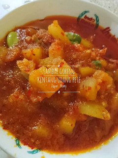 Foto resep Sambal Goreng Kentang Udang Pete