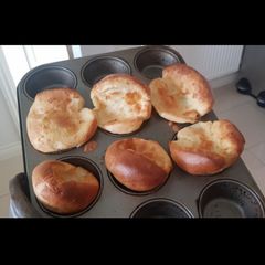 A picture of Yorkshire pudding.