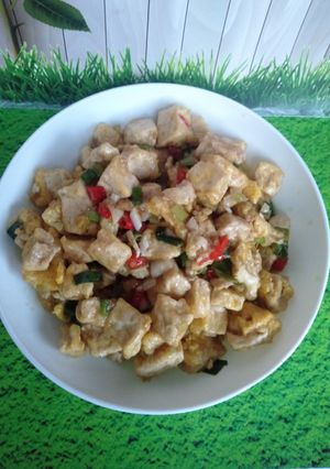 Foto resep Tahu Telur Saus Tiram (Posbar #35)