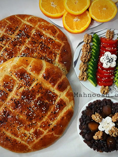 عکسی از دستور نان تنوری