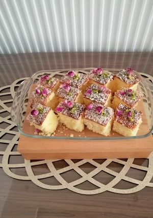 عکسی از دستور کیک شنی