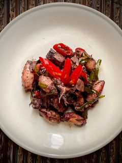 Foto resep Oseng Cumi Hitam