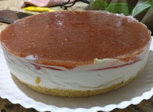 Una foto de Cheesecake new york sin horno