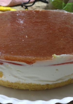 Una foto de Cheesecake new york sin horno