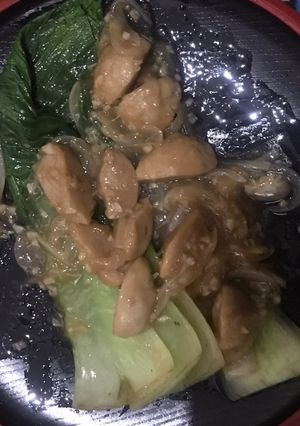 Foto resep Tumis pok choy - bakso