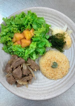 Hình của món Thịt bò xốc hành tây [Eat clean - Lose weight].
