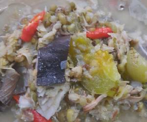 Masakan Populer Sayur Jantung Pisang Kacang Hijau Enak dan Sehat