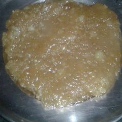 A picture of Aalu ka halwa.