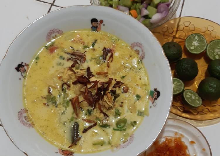 Resep Soto Betawi ayam🐔 kuah susu🥛 Anti Gagal