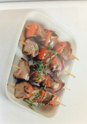 A picture of Spiced Lamb Kebabs.