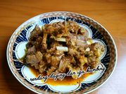 Gambar rendang daging kambing