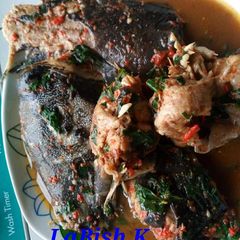 A picture of Fresh fish peppersoup.