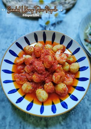 Foto resep Sambel Udang Telur Puyuh