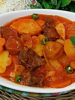 عکسی از دستور تاس کباب