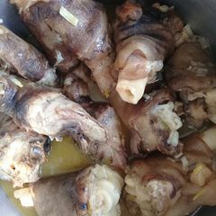 A picture of Orenge (Cow legs)#4weekchallenge #charitysupportrecipe.