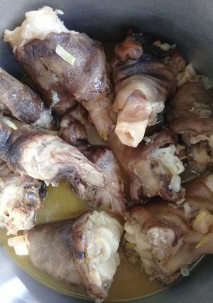 A picture of Orenge (Cow legs)#4weekchallenge #charitysupportrecipe.
