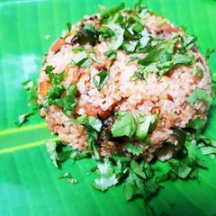 Broken Wheat Veg Upma A picture of Broken Wheat Veg Upma.