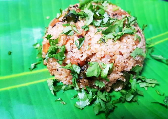 Broken Wheat Veg Upma