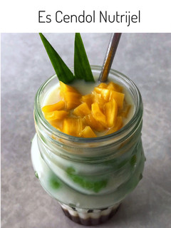 Foto resep Es Cendol Nutrijel #TanpaSantan #TakaranSendok