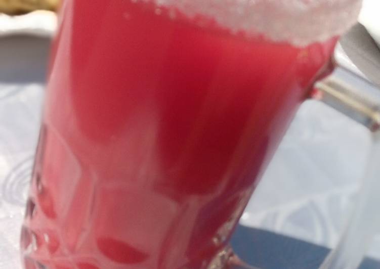 Steps to Make Super Quick Homemade Watermelon juice