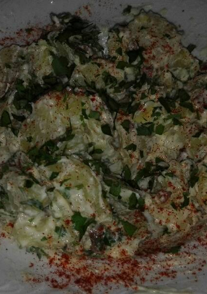 Una foto de Ensalada de patata con anchoas (Olla GME)