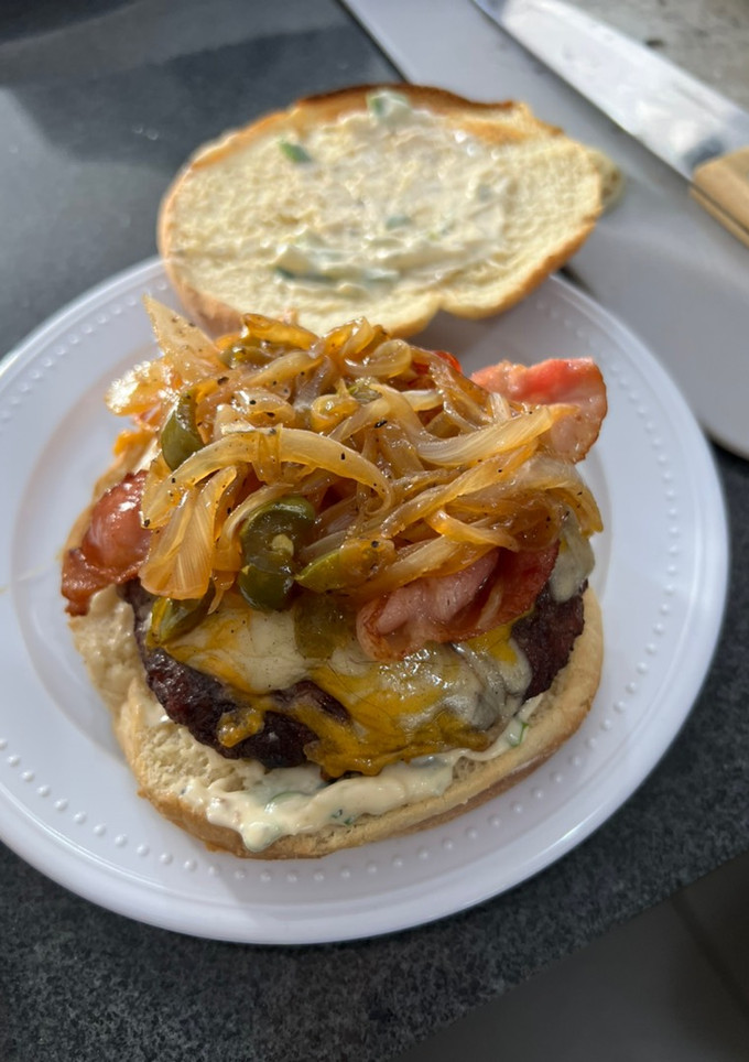 Una foto de Hamburguesa Smash