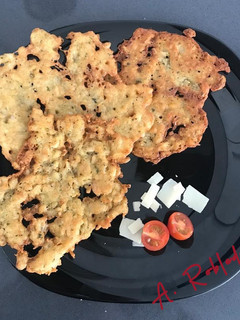 Una foto de Tortillita de camarones