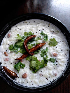 A picture of Curd poha.