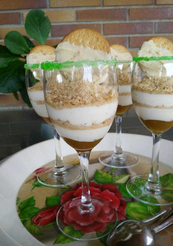Una foto de Mousse serradura tropical