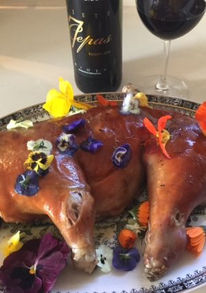 Una foto de Lechón al horno