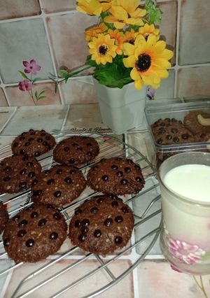 Foto resep Cookies gandum chocolatte simple