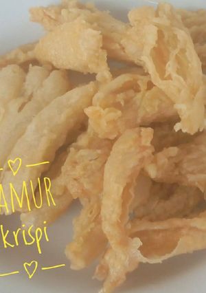 Foto resep 1. Jamur Krispi